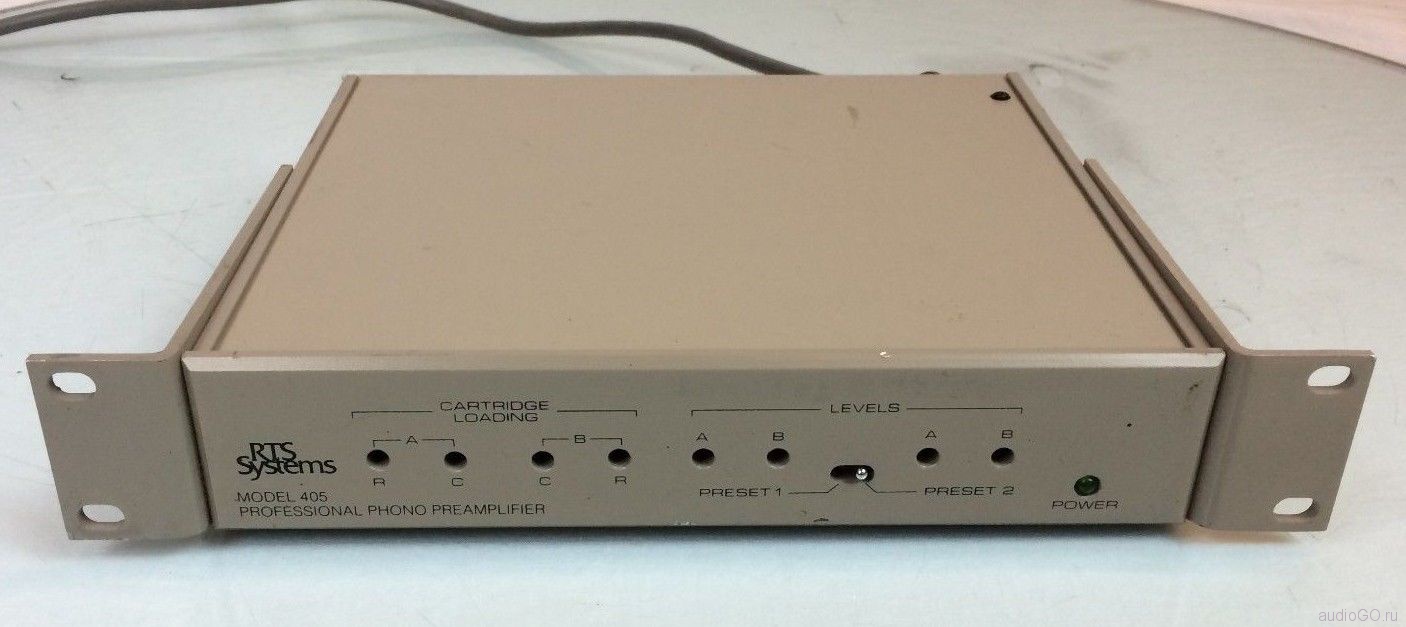 RTS Systems model 405 фонокорректор
